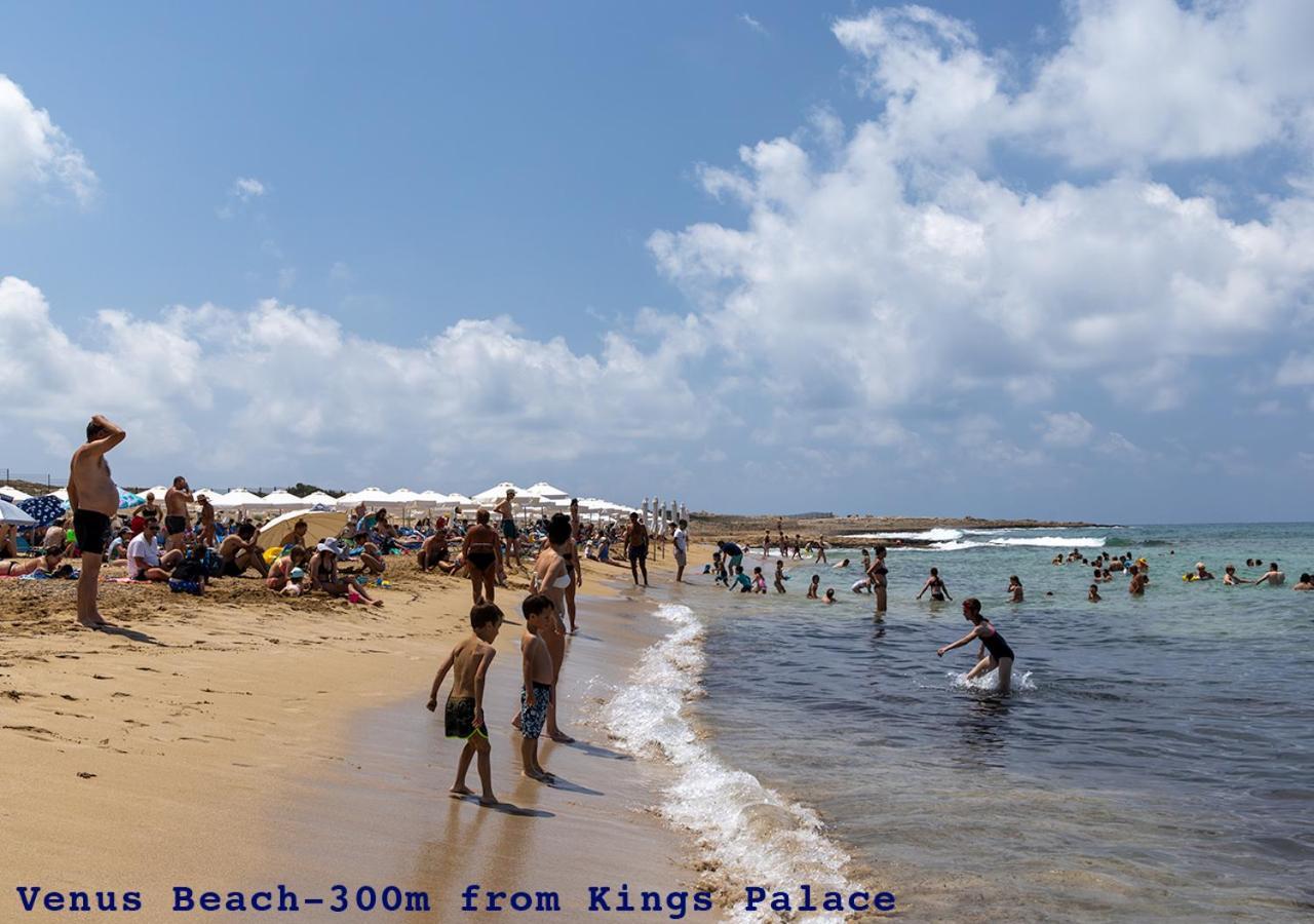 105 Kings Palace - Fabulous 2 Bed, 2 Bath, Large Patio With Garden - Sea Views Paphos Exterior photo