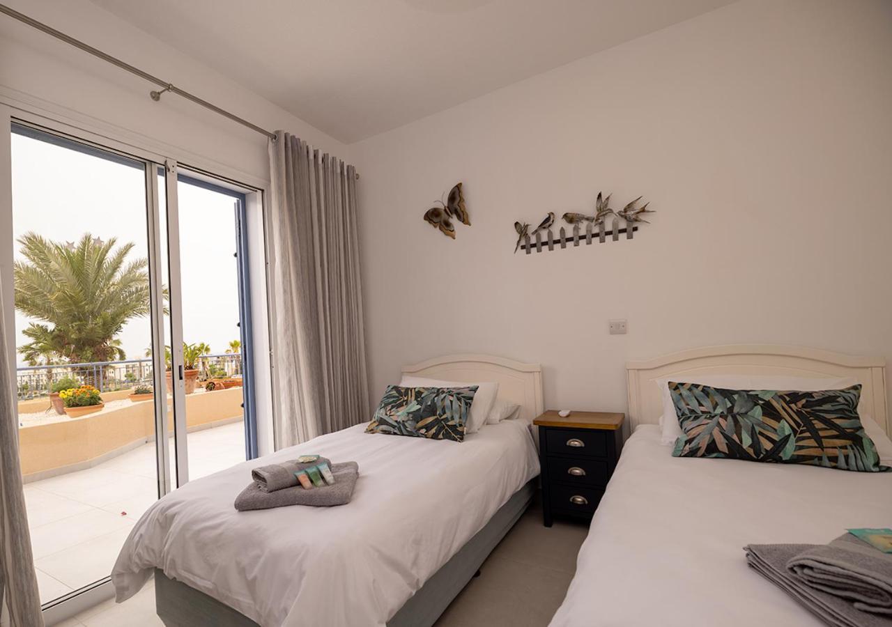 105 Kings Palace - Fabulous 2 Bed, 2 Bath, Large Patio With Garden - Sea Views Paphos Exterior photo